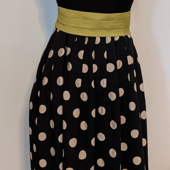 Anthropologie Corey Lynn Calter Polka Dot Dress - Picture 2 of 6